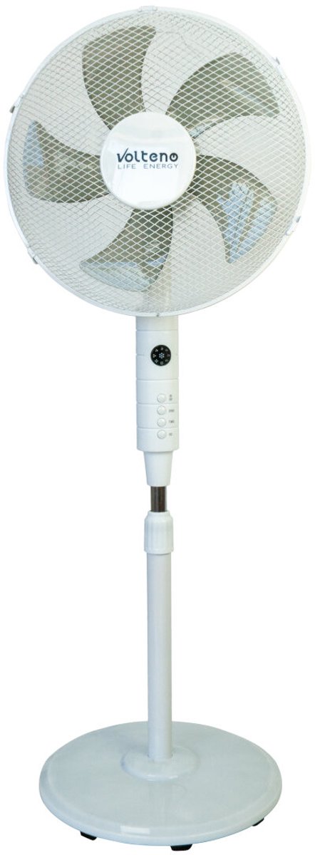 Merkloos - Vloerventilator Staand - Stil - 40W - Diameter 36cm - Met Afstandsbediening