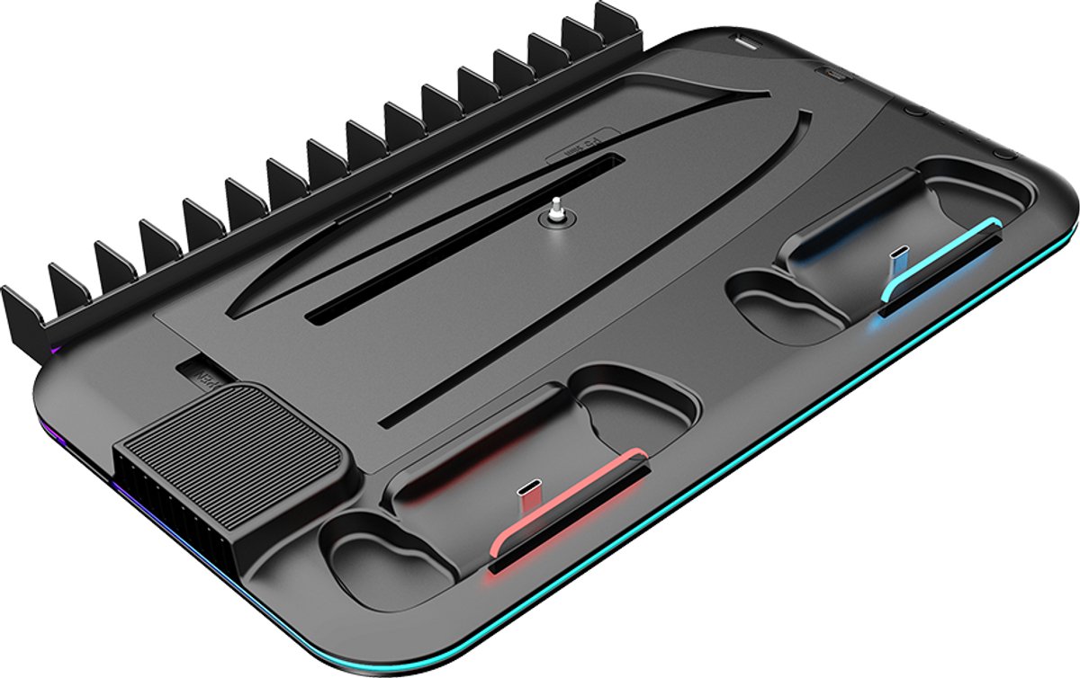 Canyon CS-51 RGB - Koelstandaard - PS5 Slim - Zwart - RGB LED