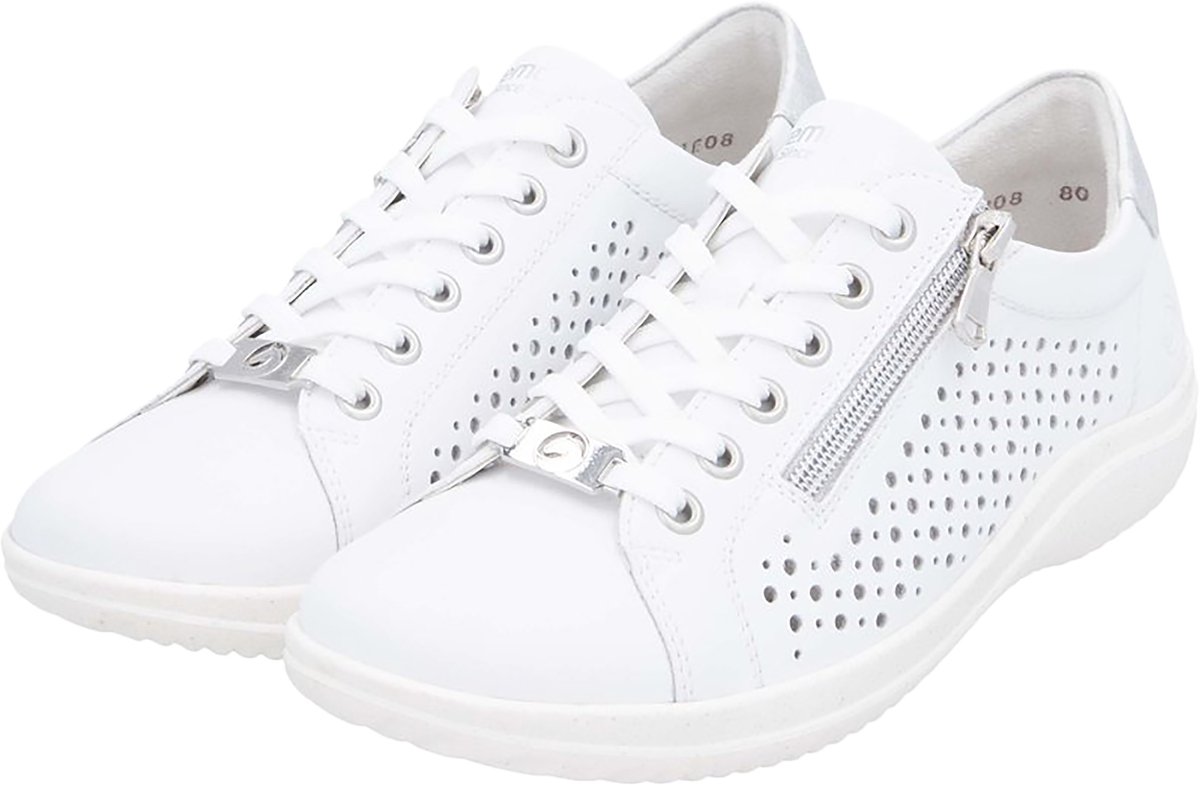 Lage sneakers van Manila-leer