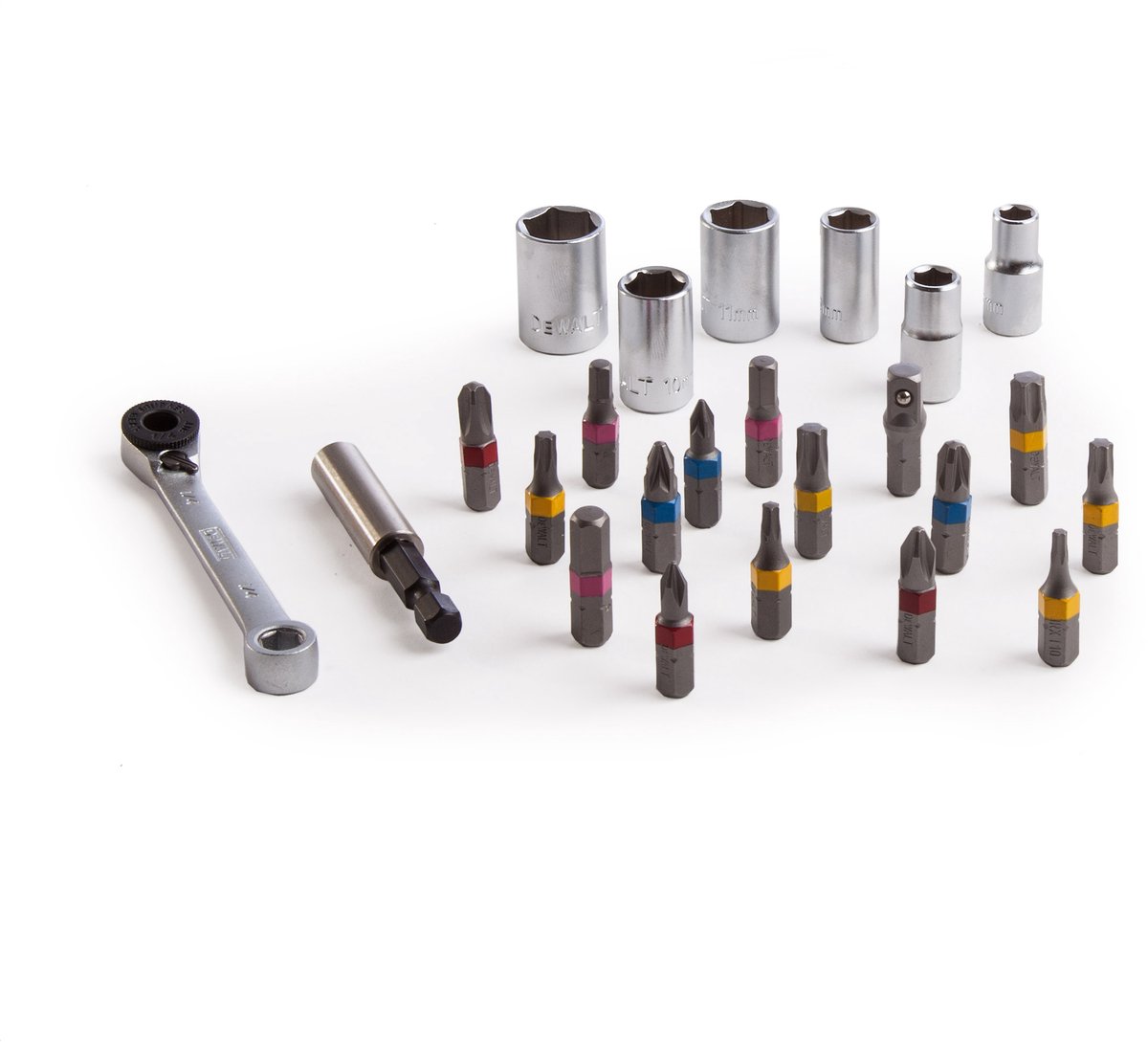 DEWALT 24-delige bit en doppenset DT71516 gereedschapsset thumbnail 2