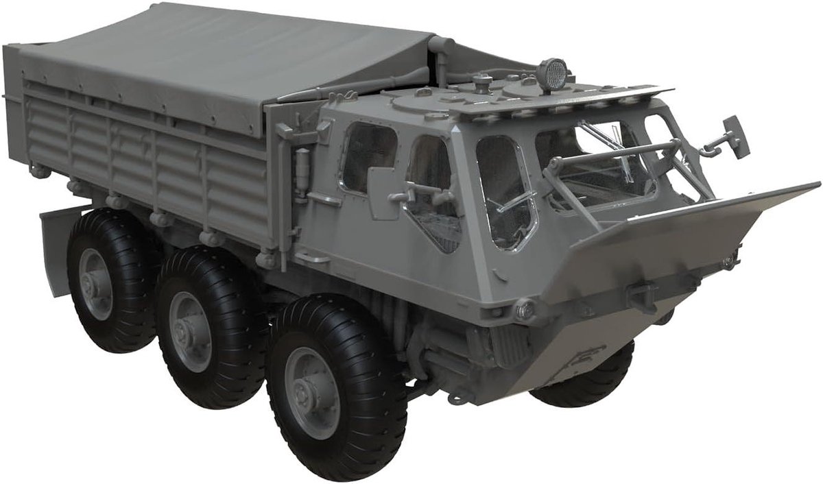Militaire Vrachtwagen - Modelbouw Kit - Hobby Project - Amfibie Ontwerp - Schaal 1:35 - Meerkleurig