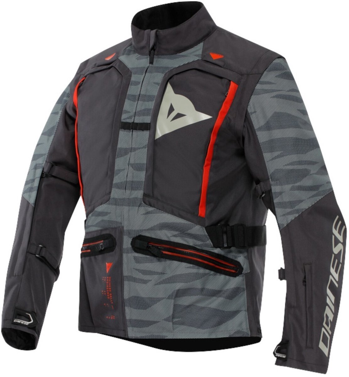 Dainese Sterrato Zwart Grijs Textiele Motorjas - Jas