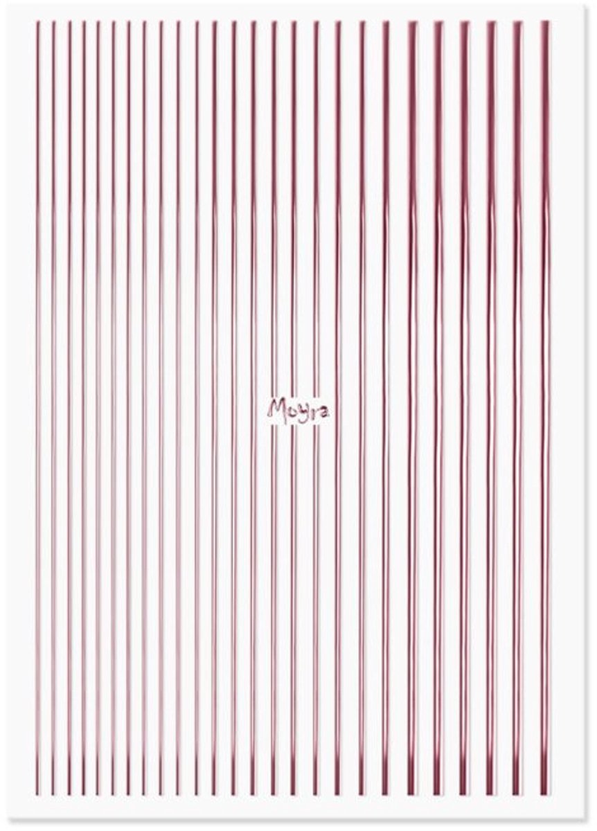 Moyra Nailart Strips 03 Rose Gold