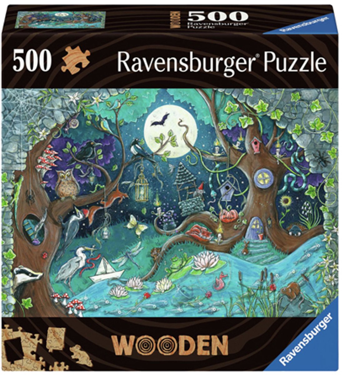 Ravensburger Fantasy houten puzzel 500 — afbeelding 8