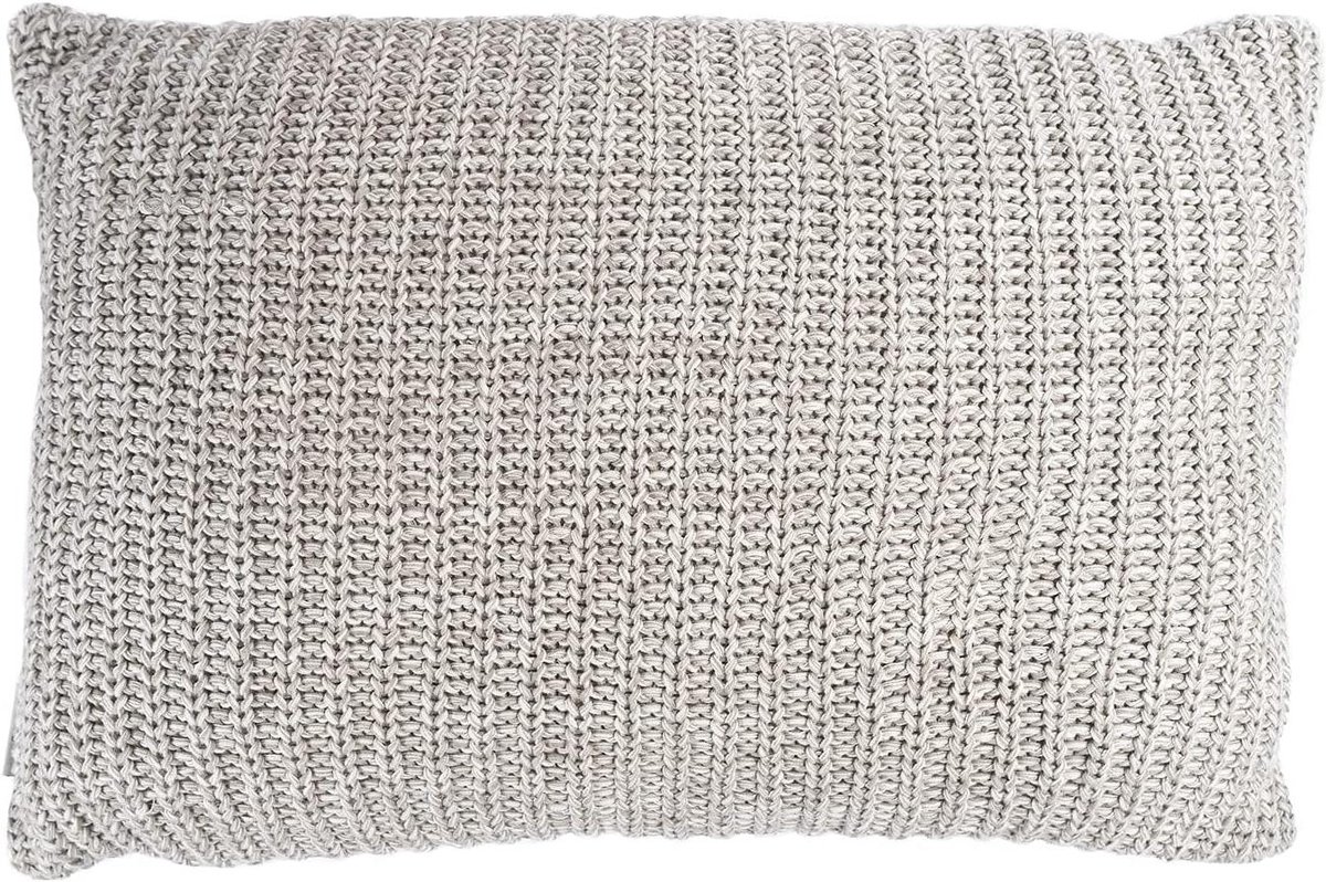 Kussen met Warmwaterkruik - Designkussen - Warmte en Comfort - Gemaakt van Hernieuwbare Grondstoffen - 60 x 40 cm - Beige