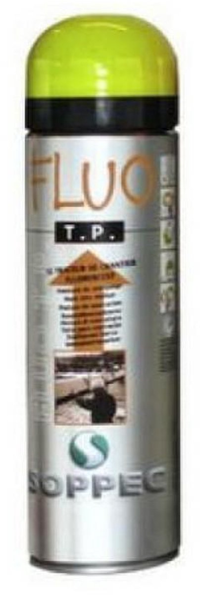 Soppec Fluo TP fluorescerende markeerverf, geel, 500 ml
