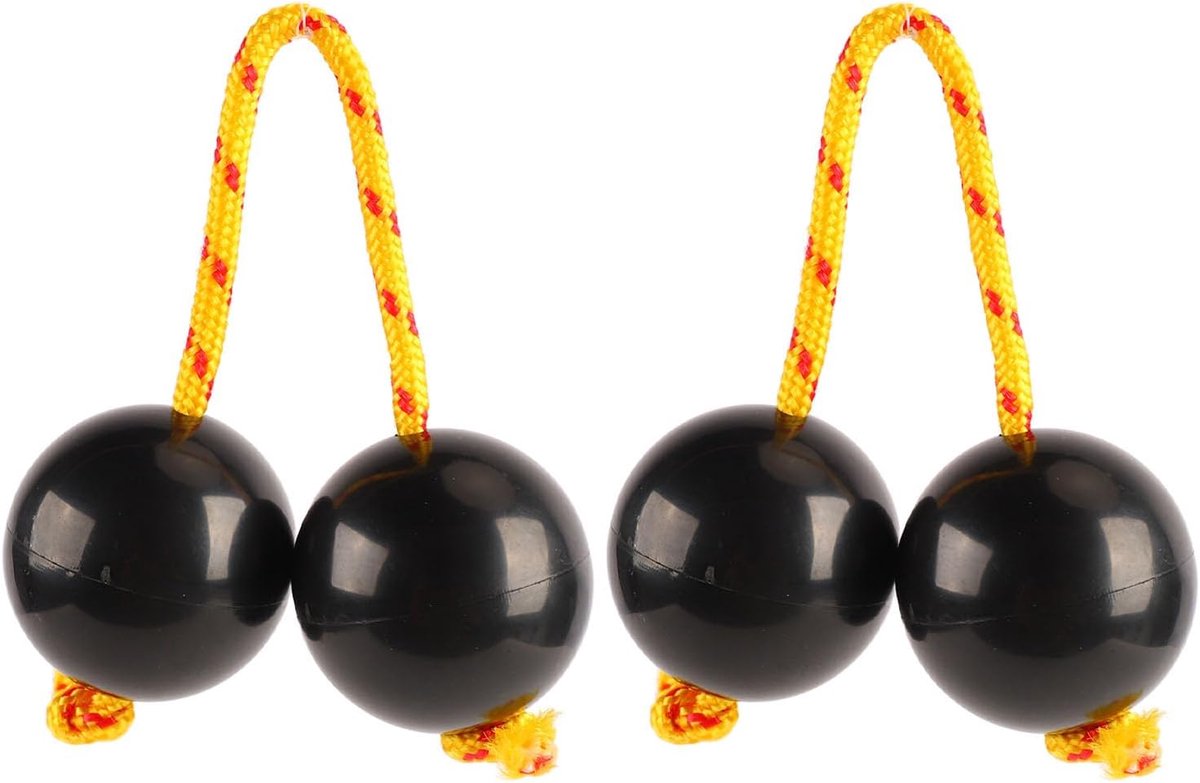 Ritmische Ballen Set - Percussie Instrument - Muziek Maken - Duurzaam ABS Materiaal - 134 gram