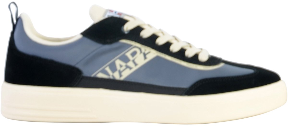 Lage leren sneakers Bark Zwart