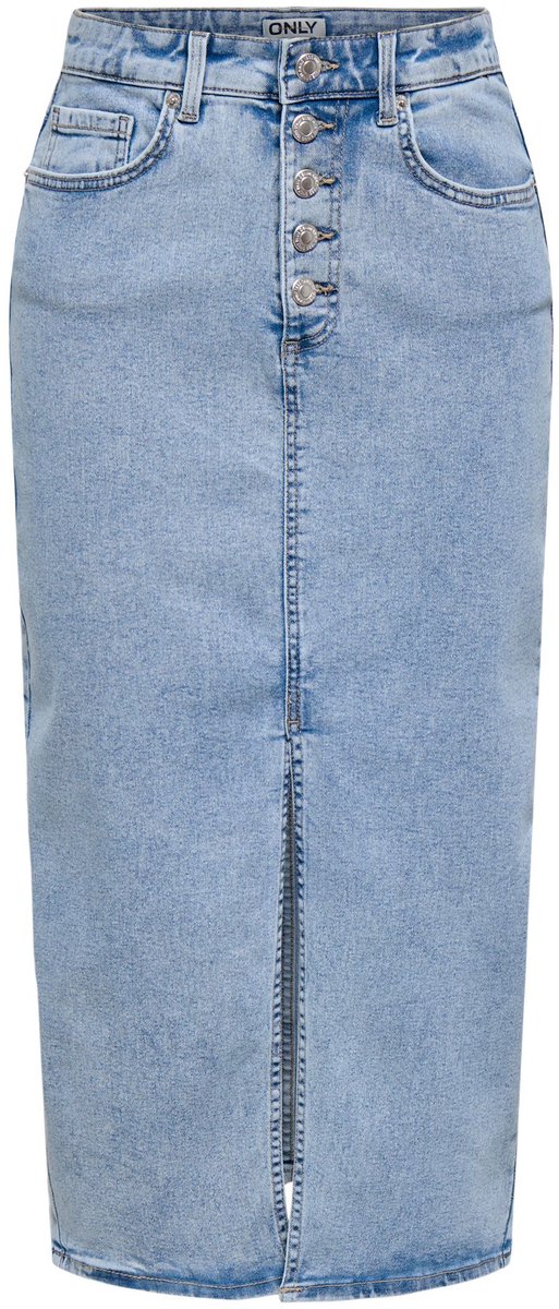 ONLY Denim rok ONLSILJA Midi-rok