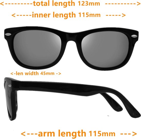 Kinder Zonnebril - Polariserende Bril - Buiten Spelen - Flexibel Onbreekbaar - 12.8 x 4 cm van Kinder — afbeelding 2