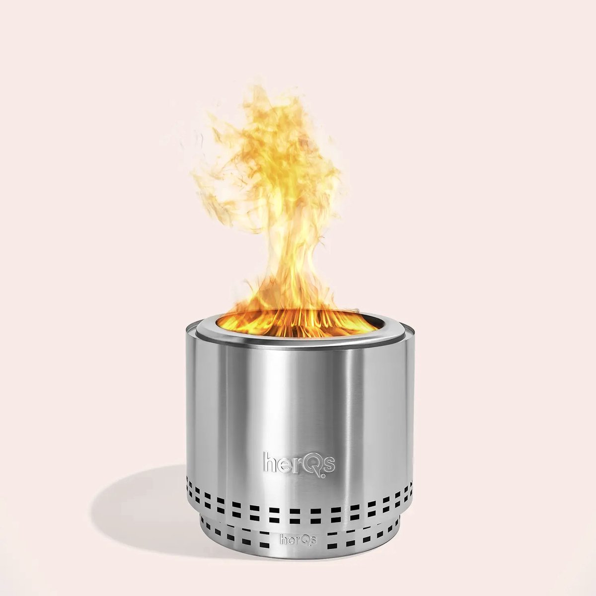 Bol.com herQs Smokeless FirePit - Blaze - Rookloze Vuurkorf voor de gemiddelde en grote tuin - ⌀ 49,5 cm aanbieding