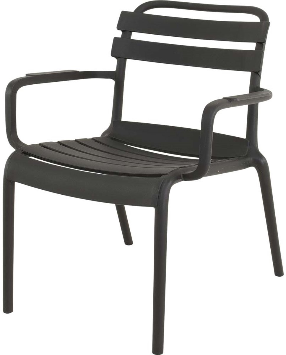 Lesli Living - Bistrostoel Torvi - Zwart - 65x69,5x76cm