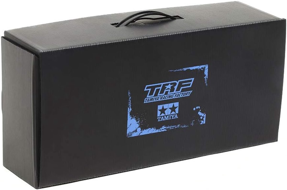 Transportbox Touringcar - Modelbouw Koffer - Hobby Opslag - Compact Ontwerp - 47 x 22.2 x 13 cm - rood