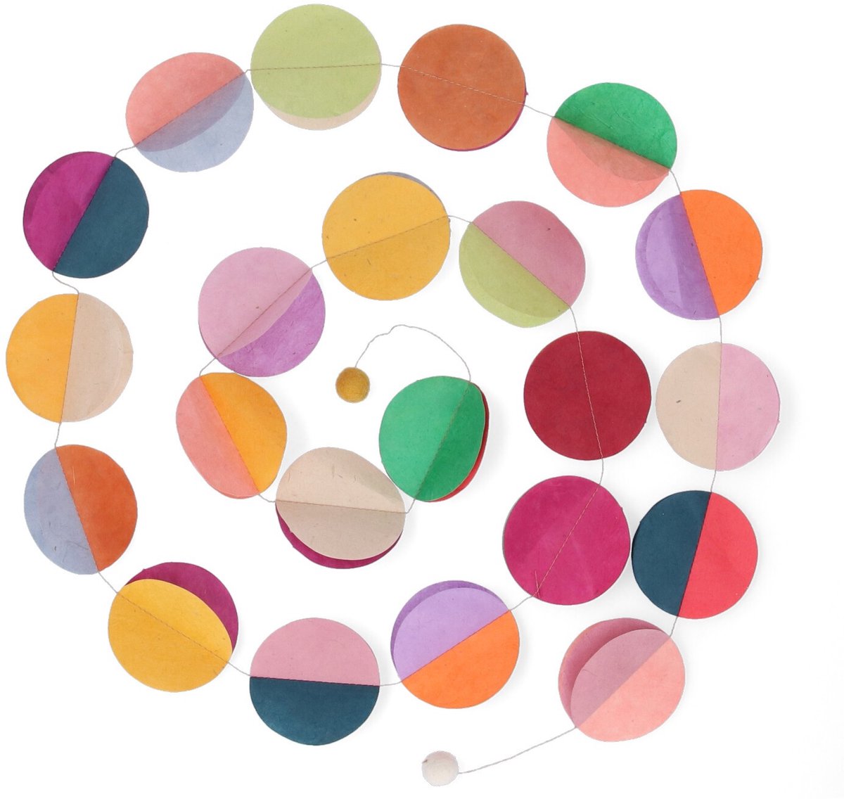 Return to Sender | Slinger van Papier Cirkels - 1,8 Meter