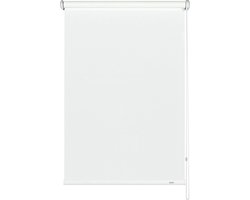 Rolgordijn Zijgeleiding - Privacy Gordijn - Zonwering Kamer - Lichtdoorlatend Opaque - 62 x 180 cm - Translucent Wit