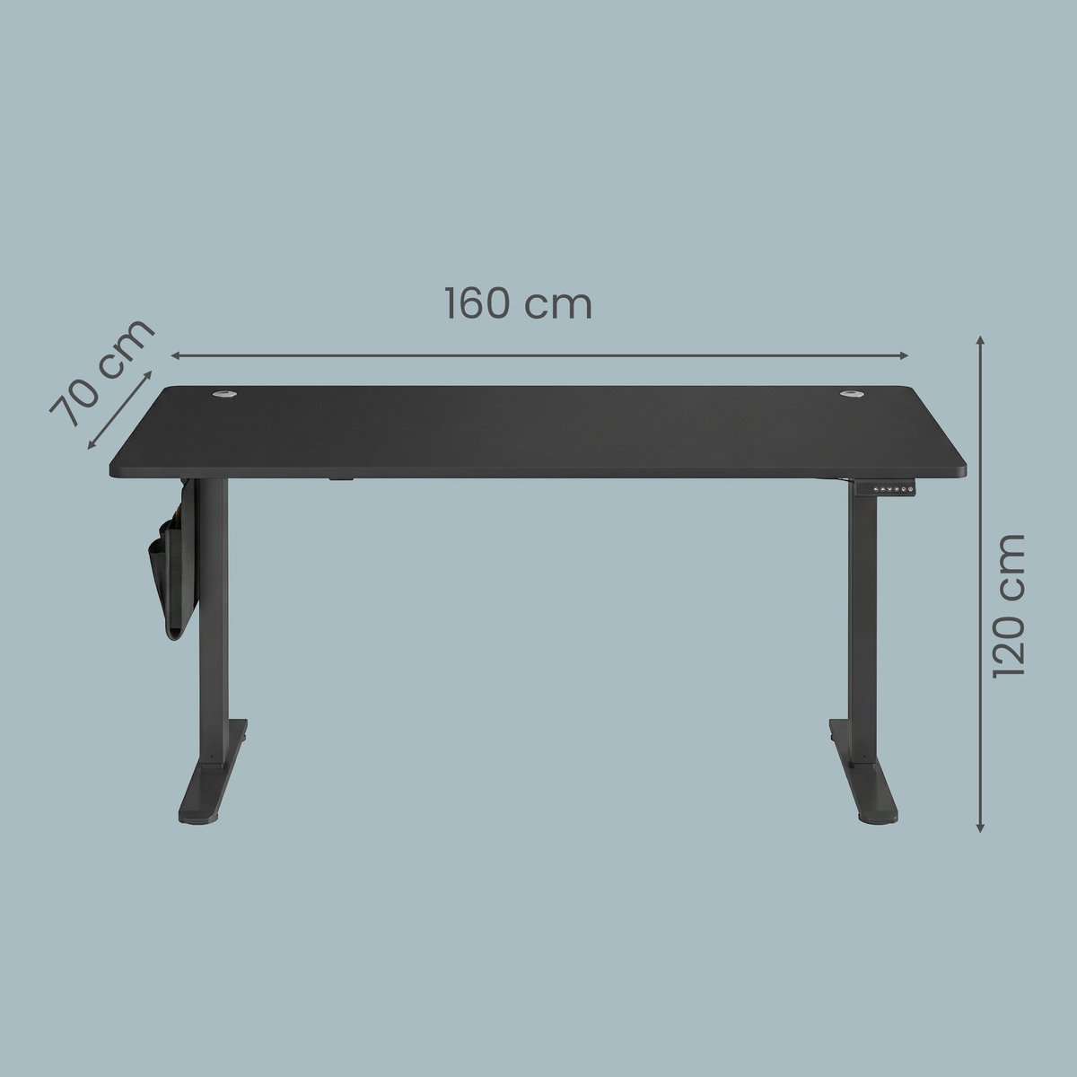 SONGMICS SONGMICS Zit-Sta Bureau - afbeelding 2
