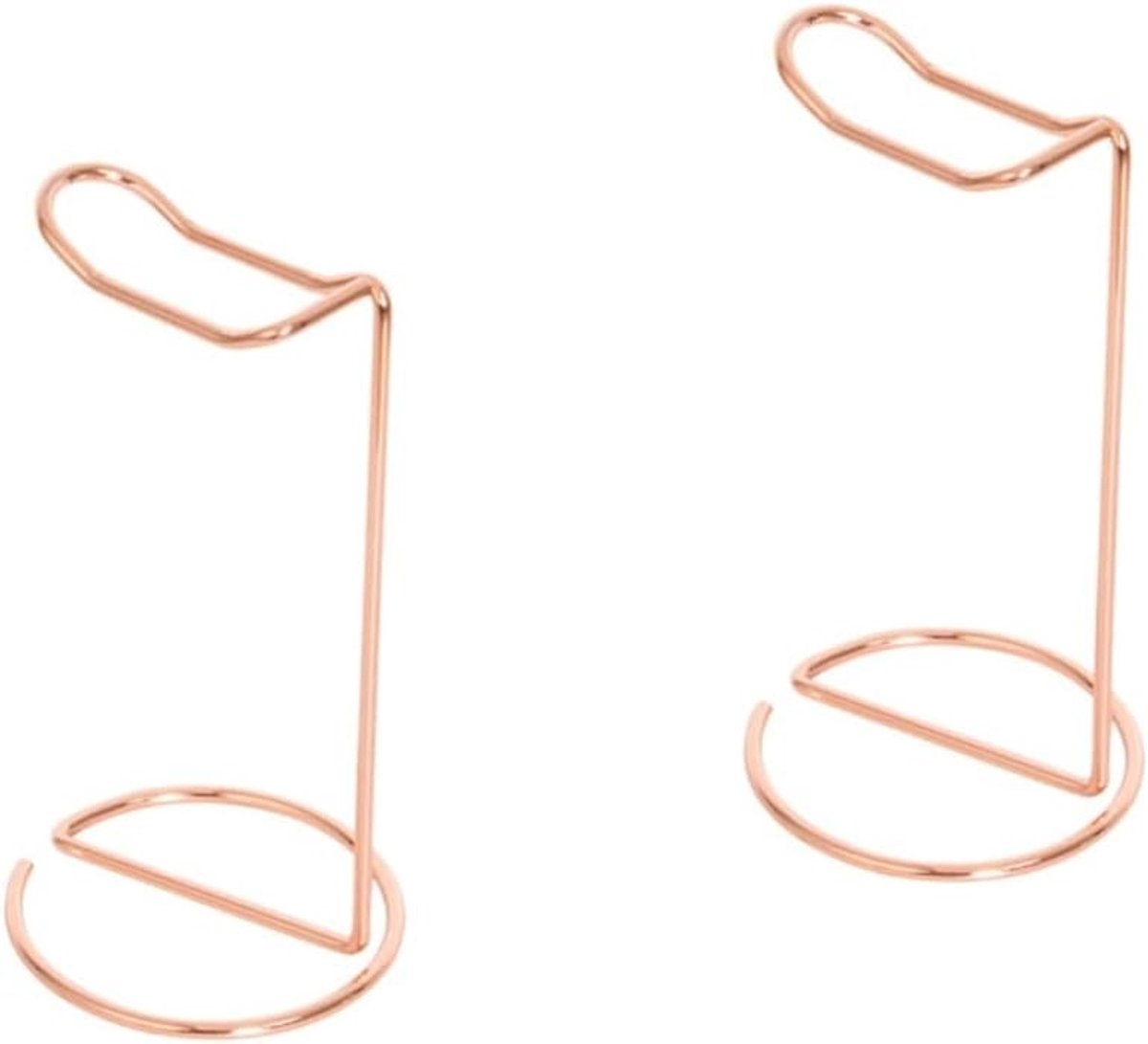 Koptelefoon Standaard - Headset Houder - Bureau Organisatie - Stevige Legering Structuur - 24 x 24 x 12 cm