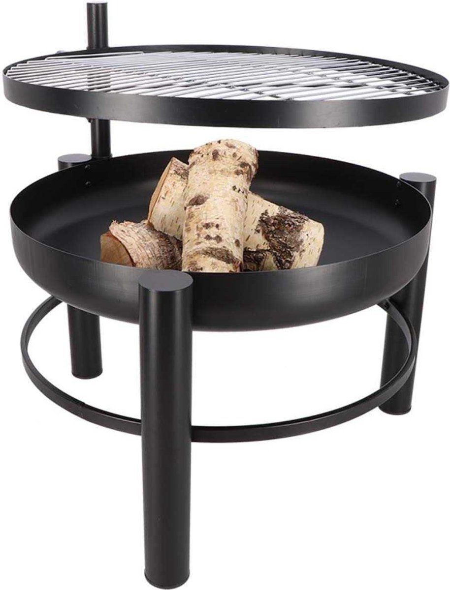 Esschert Design Vasque à feu avec grille L