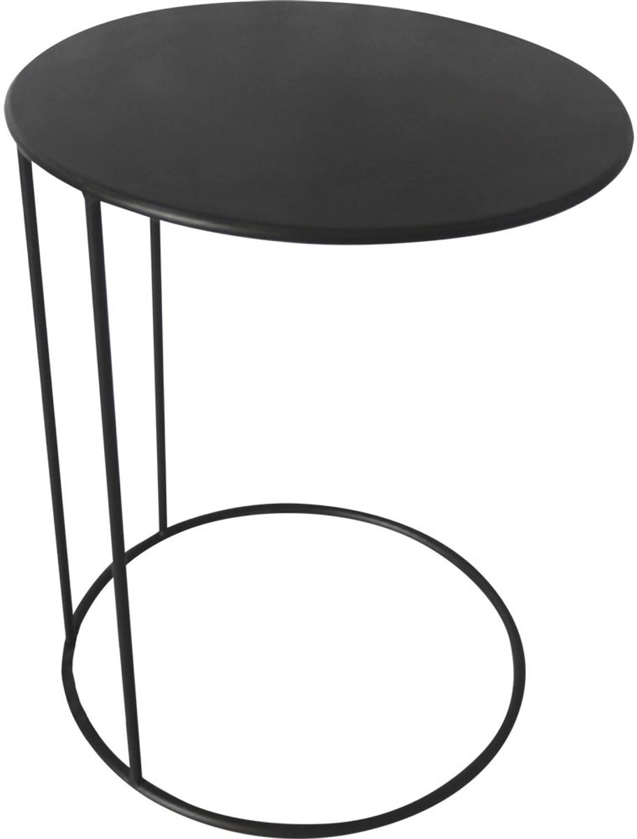 Lesli Living Bijzettafel Amy 40x54.5 cm zwart