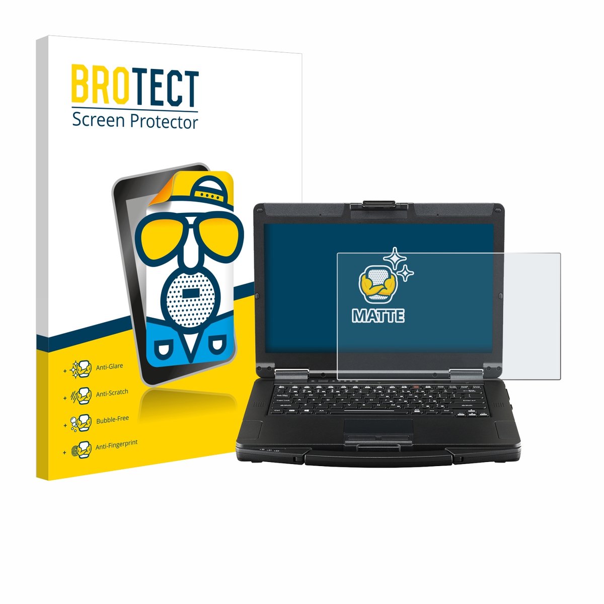 BROTECT - Screenprotector voor Panasonic Toughbook FZ-55 Touch - Folie Beschermfolie matte