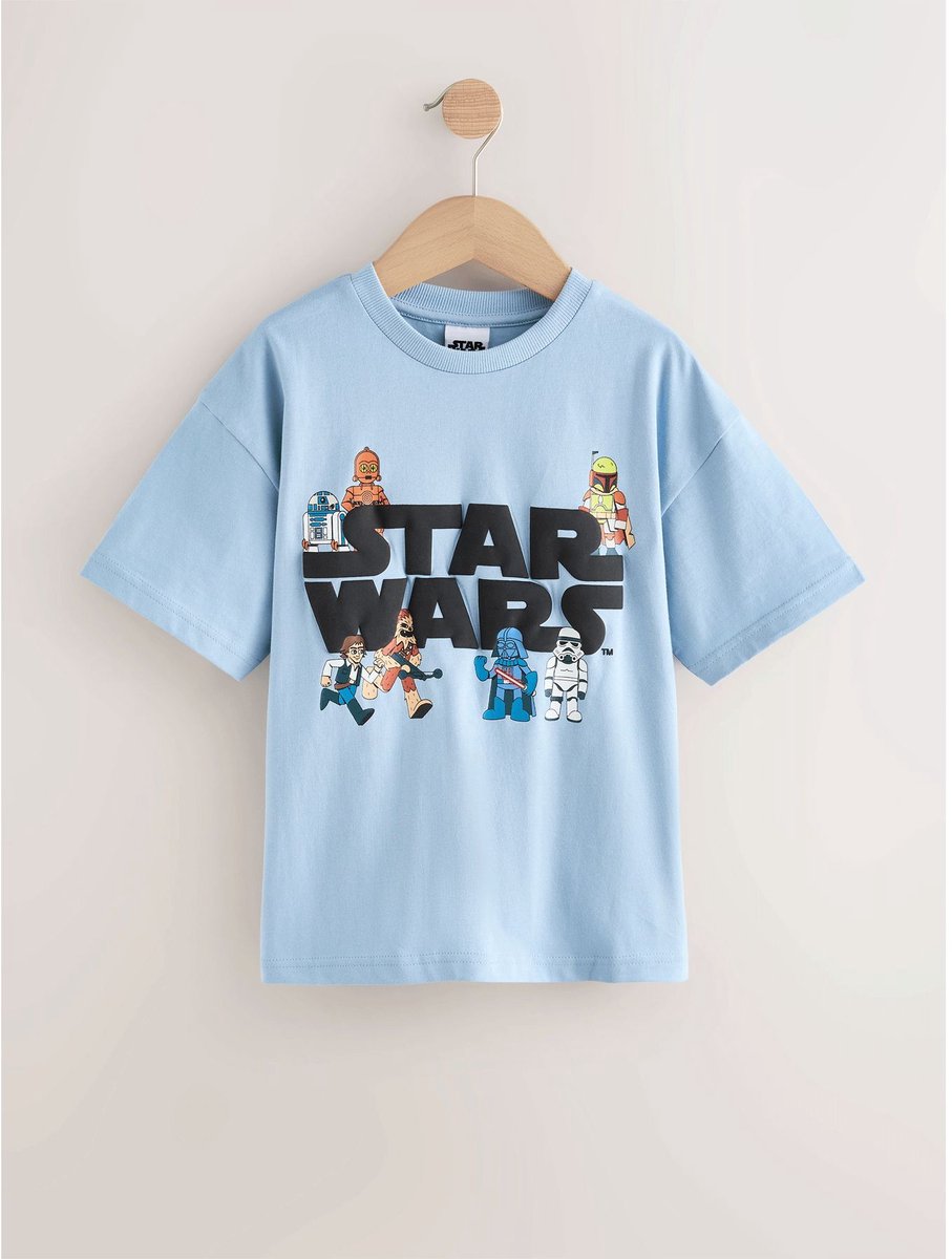 Next - Jongens - Star Wars-T-shirt - Blauw