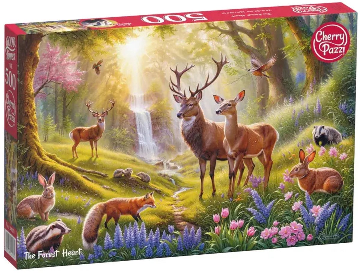 The Forest Heart Puzzel 500 Stukjes