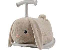 Yvolution - Buddy Roller - Grey rabbit - 2-In-1 Loopwagen