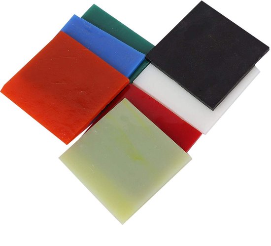 Dailygoody - Kleurrijke glasplaat - Glas-in-lood projecten - 7 Stuks - Mozaïekglas - Ideaal voor decoratie - Creatieve hobby's — afbeelding 2