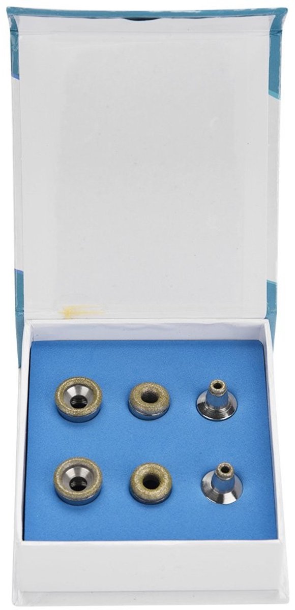 Dailygoody - Diamantpunten voor Microdermabrasie - Vervangende Tips - Veilig en Duurzaam - Huidverzorging Accessoires - Huidpeeling - 6 Stuks Set