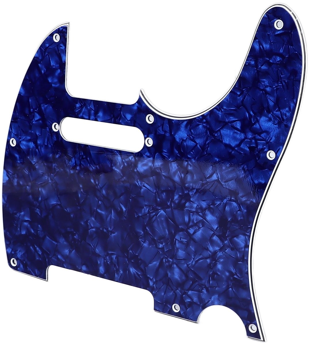Dailygoody - Gitaar Pickguard - PVC - Stijlvolle Scratch Bescherming - Geschikt voor Telecaster - Blauw - Voor een unieke uitstraling - Versterkt de k...