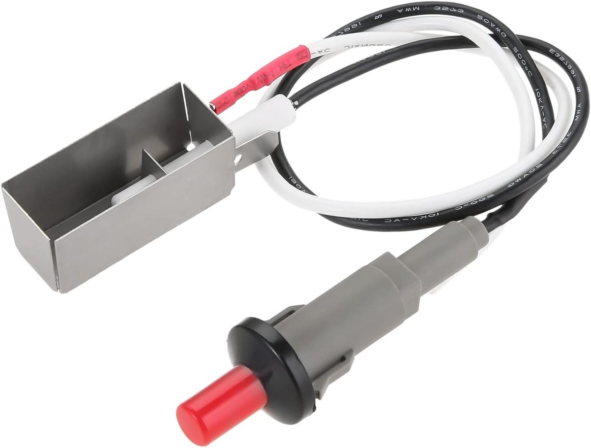 Piezo Ontstekingsonderdeel voor Weber Grill Spirit E-210, Genesis E-310, en Spirit 500/700 - Vervangingskit voor Betrouwbare Ontsteking