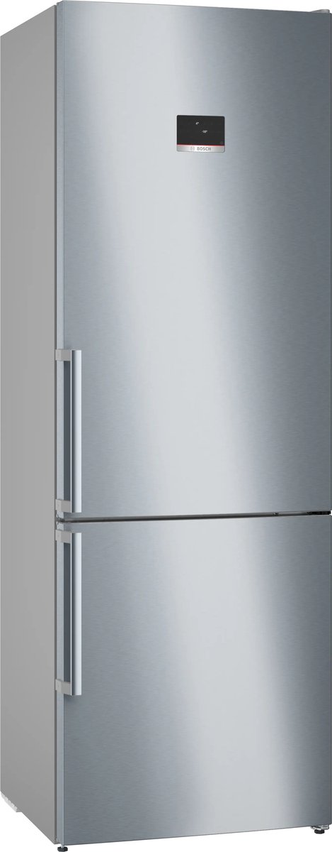 Bol.com Bosch Serie 4 KGN497ICT koel-vriescombinatie Vrijstaand 440 l Roestvrijstaal aanbieding