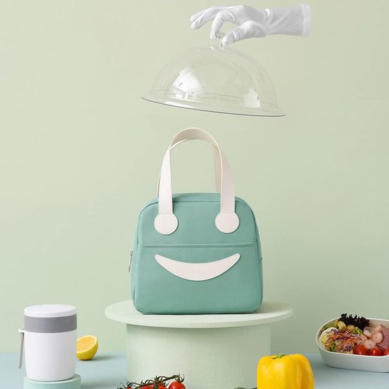 Koeltas - Lunchtas - Koelrugzak - Picknicktas - Opbergtas voor buiten - Leuke picknickkoeltas - Draagbare koeltas - Herbruikbare lunchtas - Eenvoudig - Stijlvol - Duurzaam - Geschikt voor volwassenen en kinderen - Geweldig voor reizen - Picknicks van Merkloos — afbeelding 5
