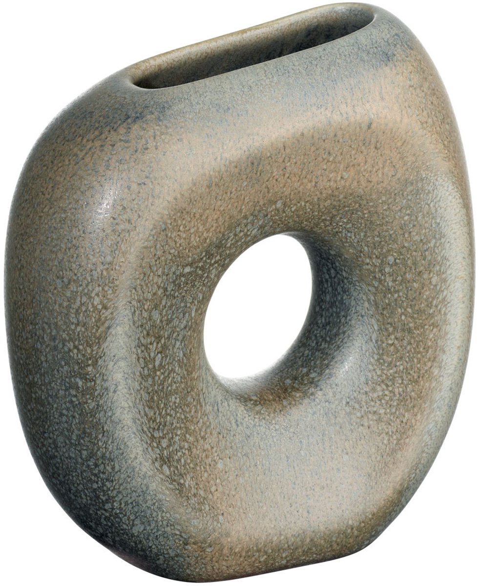 ASA Selection L.A. Loft vaas, tafelvaas, decoratieve vaas, bloemenvaas, aardewerk, Urban, H 11,5 cm, 69001252