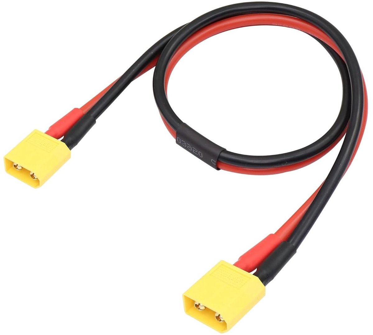 Verbinding voor RC Lipo Batterij met 0.5m 12AWG Silicondraad - XT60 Male Connector voor FPV Drone en Modelbouw