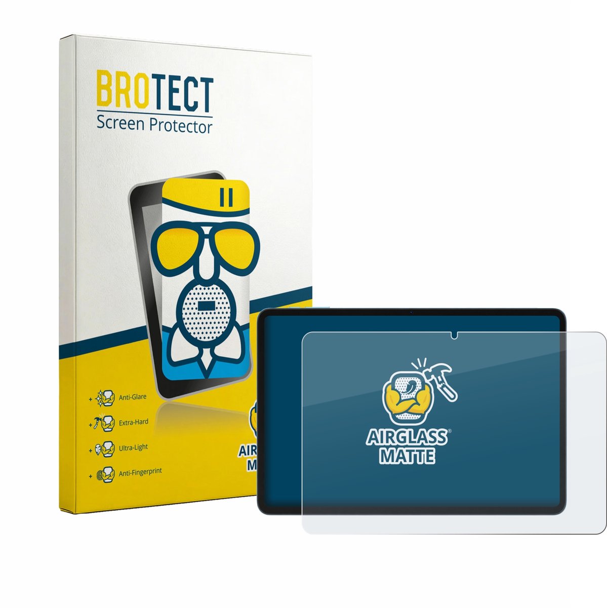 BROTECT - Screenprotector voor Doogee Tab G6 Pro - Folie Beschermfolie Beschermglas matte