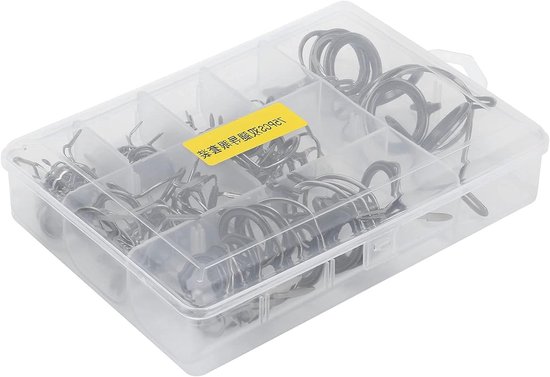 Complete Set van 75 Stuks Vissengidsen met Keramische Ringen voor Reparatie van Hengels en Accessoires — afbeelding 4