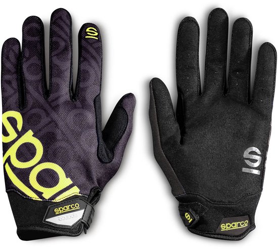 Sparco - Handschoenen MECA 3 - Handschoenen - Zwart/Geel van Sparco — afbeelding 3
