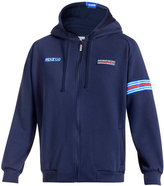 Sparco - Sparco Vest met Capuchon Martini Racing - wit / xl van Sparco — afbeelding 3