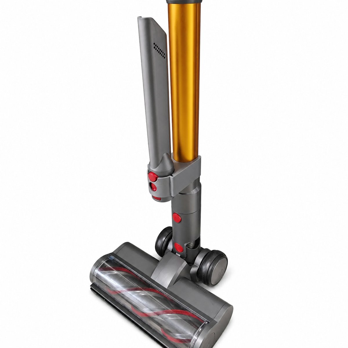 Dyson V10 Accessoirehouder - Dyson V10 Opbergclip - Dyson Stofzuiger Accessoires Houder - Buismontage Voor Dyson Mondstukken - Handige Opbergoplossing Voor Tijdens Het Stofzuigen - Organizer Voor Dyson V10 Accessoires - Grijs