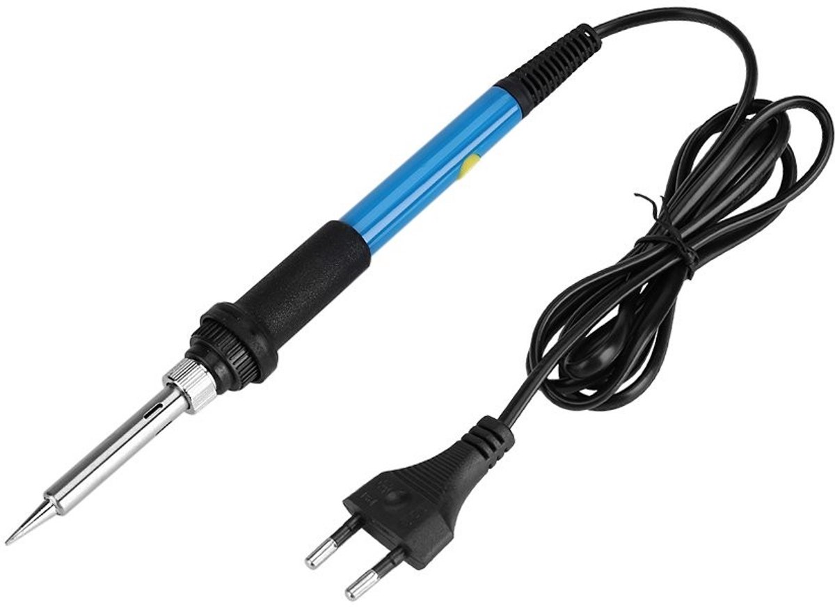 Dailygoody - 220V 60W Soldering Iron - Instelbare Temperatuur 200-480°C met Schakelaar
