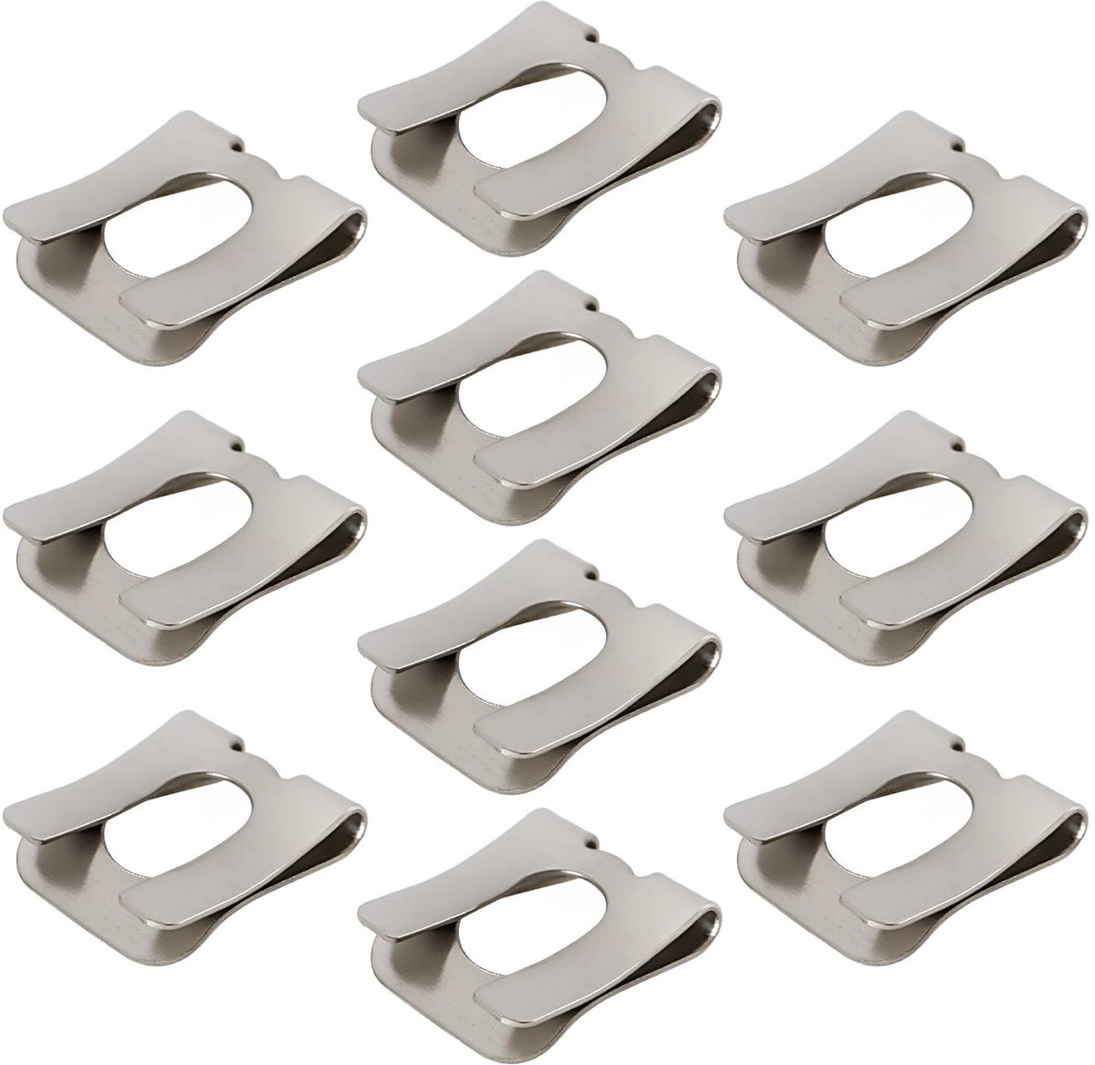 Dailygoody - Clevis Clip Fasteners - 10 Stuks - Ideaal voor Industrieel Gebruik - M8 - DIY Toepassingen - Sterke Bevestiging - Geschikt voor Diverse P