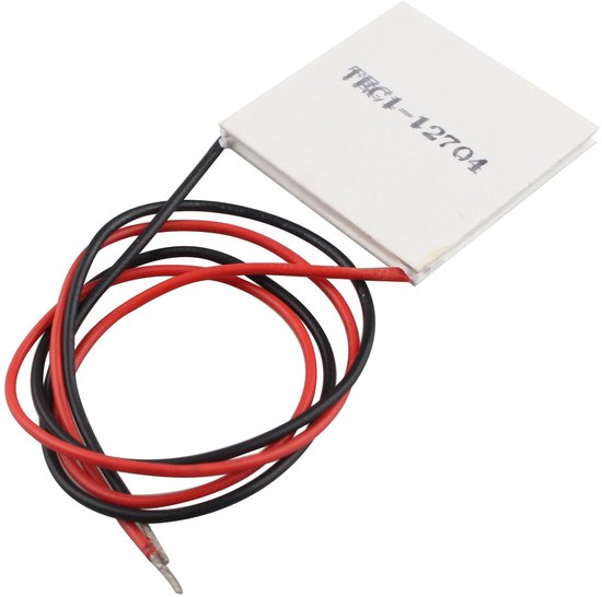 Dailygoody - TEC1-12704 Heatsink - Thermo-elektrische Koeler - Compact en Eenvoudig te Installeren - 12V 36W - Koelpeltier Plaat Module - Geschikt voo — afbeelding 2