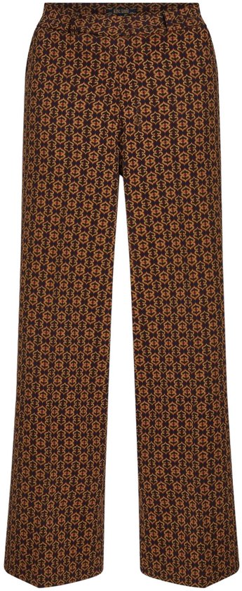 Dailygoody - Damesbroek - Grafisch patroon - Stijlvol en comfortabel - Perfect voor casual en feestelijke gelegenheden - Aangenaam draagcomfort - Gesc...