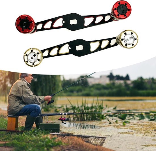 Vervangende Handgreep voor Baitcast Reel - Aluminium Grip, Duurzaam en Comfortabel voor Visserij — afbeelding 4