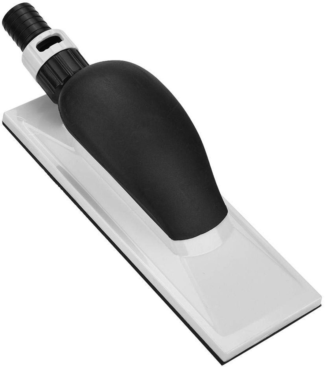 Handmatige Schuurblok met Stofafzuiging - Perfect voor Polijsten, Onderhoud en Afwerking - 200x70mm Schuur- en Reinigingsspons