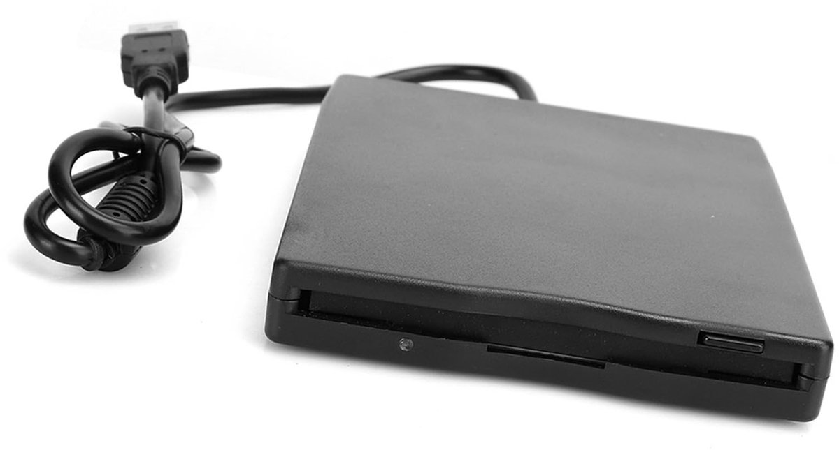 Dailygoody - Externe Floppy Drive - USB Floppy Drive - Ultradunne en Lichtgewicht - Geschikt voor Laptops en Desktopcomputers - 3,5 Inch