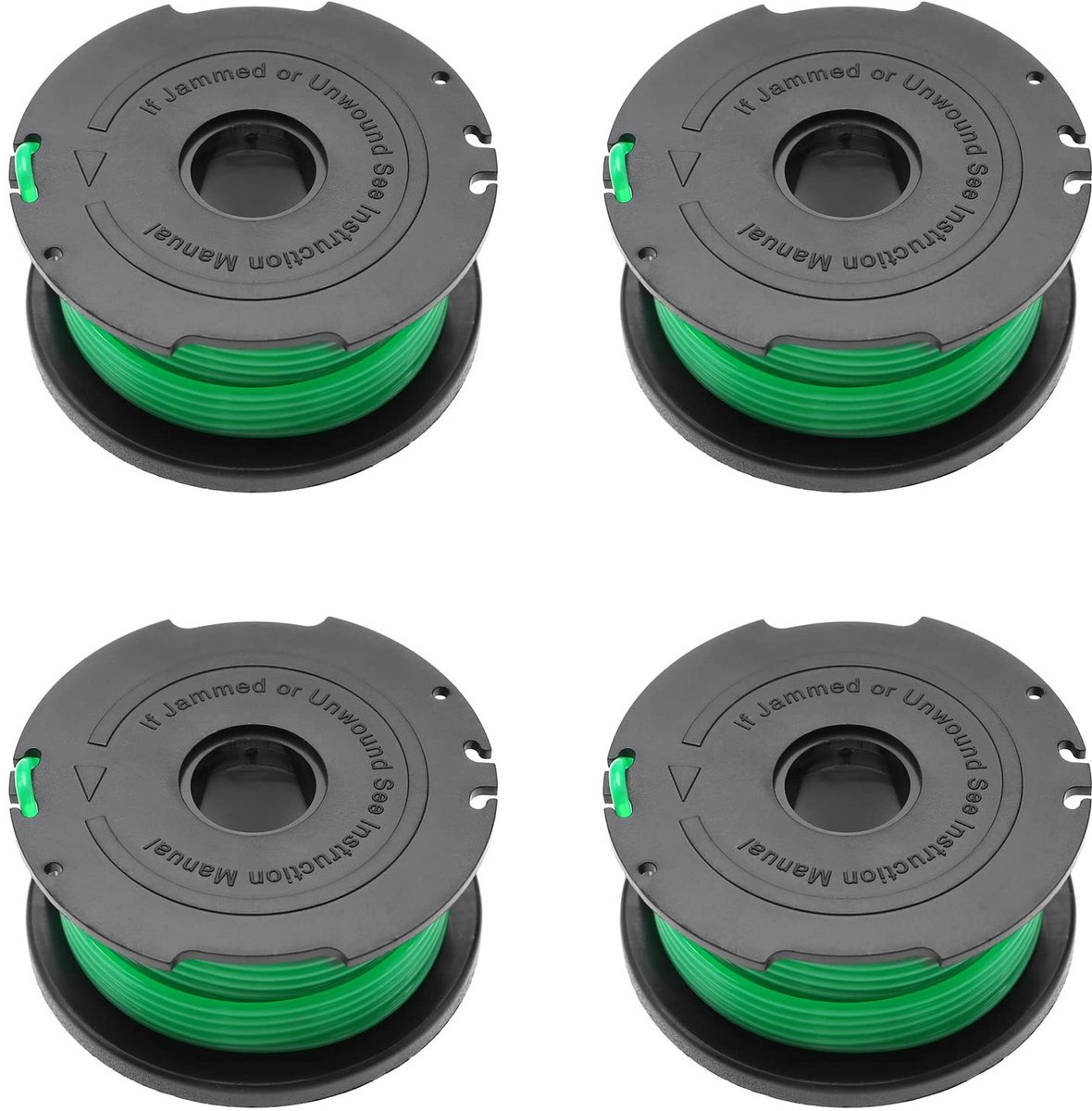Store_8 - Spoel Lijn - Vervangende Onderdelen - 5.9 m - 2mm Lijn Diameter - Geschikt voor Black & Decker - 4x Spoel Lijnen