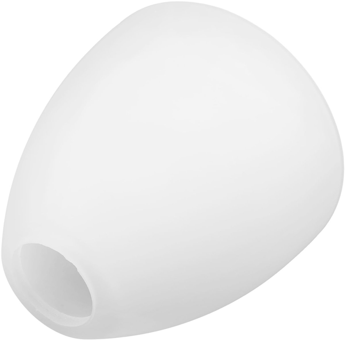 Dailygoody - Vervangende lampenkap - Glazen lampenkap - Zachte lichtverstrooiing - Wit - Geschikt voor plafonds en hanglampen - E27 lampenkap - Perfec..