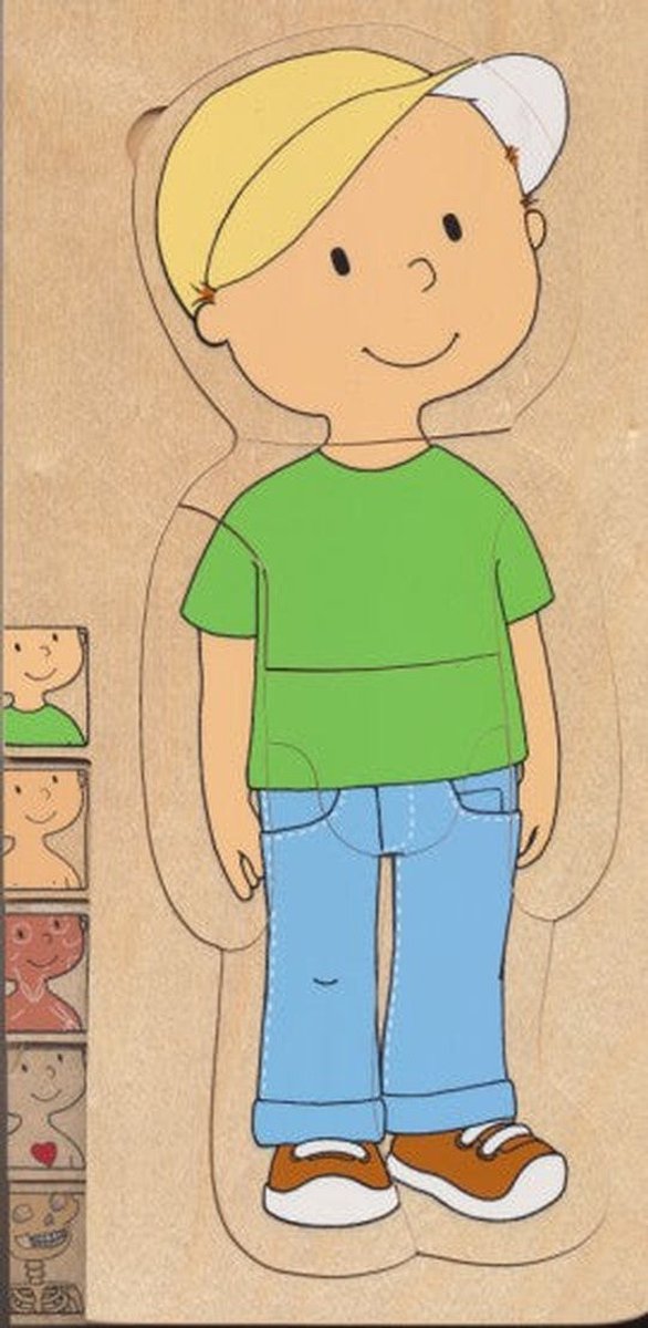 Puzzel Jongen (5 lagen)